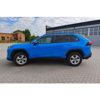 Интегрированные рейлинги на крышу черные OEM (ABS-пластик) Toyota Rav 4 2019–2025 гг. фото 1