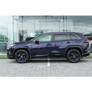 Интегрированные рейлинги серые OEM V1 (Алюминий) Toyota Rav 4 2019–2025 гг. фото 2