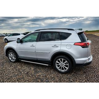 Рейлинги на крышу OEM черные (алюминий) Toyota Rav 4 2019–2025 гг. фото 1