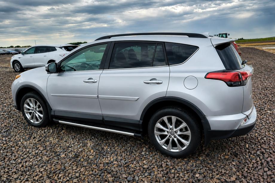 Toyota Rav 4 2019–2025 гг. Рейлинги на крышу OEM черные (алюминий) Фото 1
