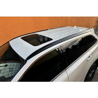 Интегрированные рейлинги на крышу черные OEM (ABS-пластик) Toyota Highlander 2013-2019 гг. фото 1