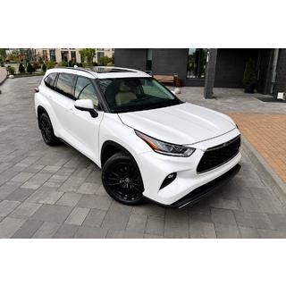 Серые рейлинги OEM (ABS-пластик) Toyota Highlander 2019- гг. фото 1
