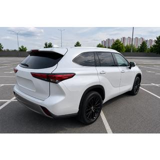 Серые рейлинги OEM (ABS-пластик) Toyota Highlander 2019- гг. фото 2