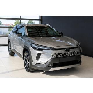 Интегрированные рейлинги серые OEM (Алюминий, установка на клей) Toyota Corolla Cross 2020- гг.