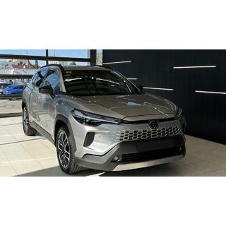 Интегрированные рейлинги черные OEM (Алюминий, установка на клей) Toyota Corolla Cross 2020- гг.