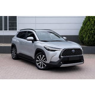Интегрированные рейлинги черные OEM (Алюминий) Toyota Corolla Cross 2020- гг. фото 1