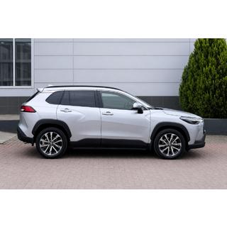 Интегрированные рейлинги черные OEM (Алюминий) Toyota Corolla Cross 2020- гг. фото 2