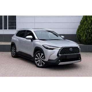 Интегрированные рейлинги OEM, серые (Алюминий) Toyota Corolla Cross 2020- гг. фото 1