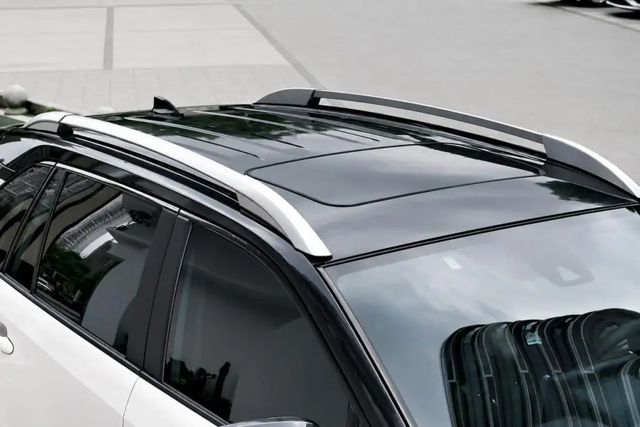 Toyota Corolla Cross 2020- гг. Рейлинги серые OEM (Алюминий) Фото 2