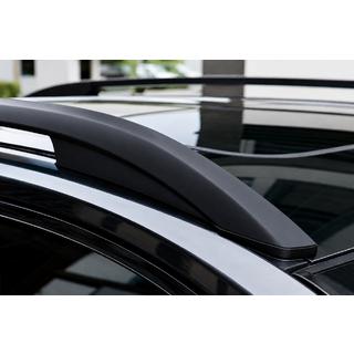 Рейлинги на крышу OEM черные (алюминий) Toyota Corolla Cross 2020- гг. фото 1