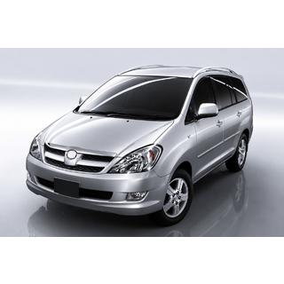 Интегрированные рейлинги OEM, серые (Алюминий) Toyota Innova 2015- гг. фото 1