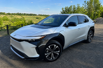 Toyota bZ4X 2022- гг. Интегрированные рейлинги OEM, серые (Алюминий) фото 3