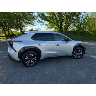 Интегрированные рейлинги OEM, серые (Алюминий) Toyota bZ4X 2022- гг. фото 2