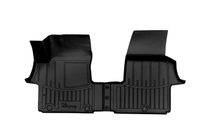 Kia PV5 2025– гг. Резиновые коврики Stingray 3D (2 шт) фото 1