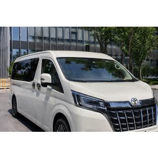 Интегрированные рейлинги на крышу серые OEM (2019-, short, алюминий) Toyota HiAce фото 2