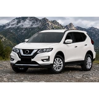 Интегрированные рейлинги черные OEM (для X-trail, алюминий, установка на клей) Nissan X-trail T32/Rogue 2014-2021 гг. фото 1