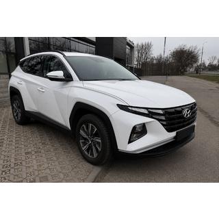 Интегрированные рейлинги на крышу чёрные OEM (Long, алюминий, установка на клей) Hyundai Tucson NX4 2021- гг. фото 3