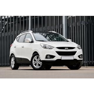 Рейлинги серые OEM (ABS-пластик, установка на клей) Hyundai IX-35 2010-2015 гг. фото 2