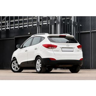 Рейлинги серые OEM (ABS-пластик, установка на клей) Hyundai IX-35 2010-2015 гг. фото 4