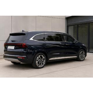 Интегрированные рейлинги серые OEM (ABS-пластик, установка на клей) фото 2