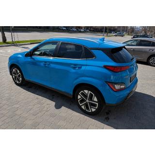 Рейлинги на крышу OEM серые (алюминий, установка на клей) Hyundai Kona 2017-2023 гг. фото 2