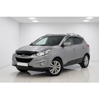 Рейлинги на крышу OEM серые (алюминий, установка на клей) Hyundai IX-35 2010-2015 гг. фото 1