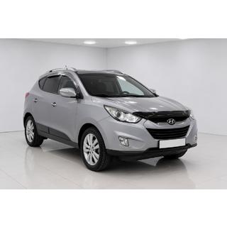 Рейлинги на крышу OEM серые (алюминий, установка на клей) Hyundai IX-35 2010-2015 гг. фото 2