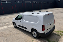 Citroen Berlingo/Multispace 2018- гг. Рейлинги хром (турецкий дизайн) Длинные, металлические опоры фото 6