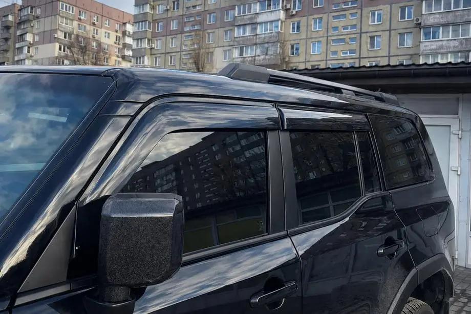 Toyota Land Cruiser Prado 250 2023- гг. Ветровики Niken Luxury (4 шт) Image
