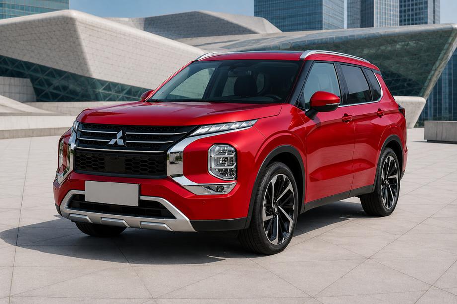 Mitsubishi Outlander 2021- гг. Интегрированные рейлинги OEM, серые (Алюминий) Фото 3
