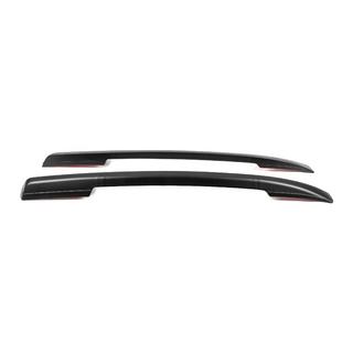 Чёрные рейлинги OEM (ABS-пластик, установка на клей) Isuzu D-Max 2011-2019 гг. фото 2