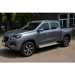 Рейлинги серые OEM (Алюминий) Peugeot Landtrek 2020- гг. фото 2