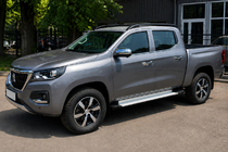 Ford Ranger 2011–2022 гг. Рейлинги на крышу OEM черные (алюминий) фото 2