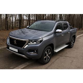 Рейлинги на крышу OEM черные (алюминий) Ford Ranger 2011–2022 гг. фото 1