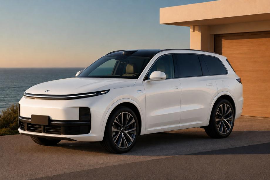 Li Auto L7 Интегрированные рейлинги черные OEM (Алюминий) Фото 1