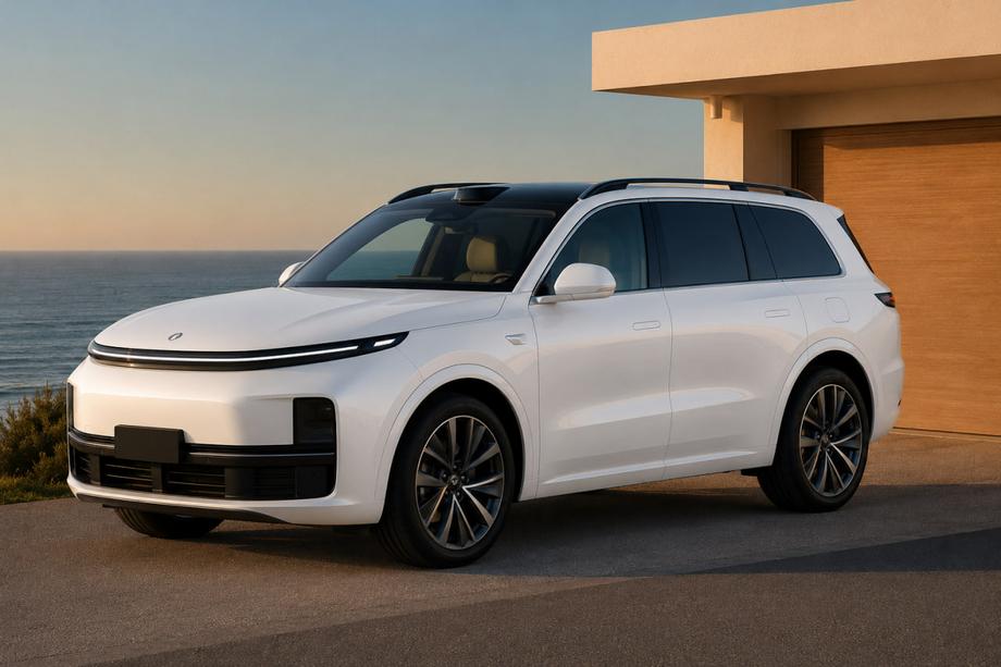 Li Auto L7 Рейлинги на крышу OEM черные (алюминий) Фото 1