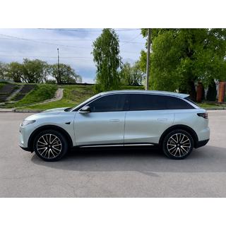 Рейлинги на крышу OEM серые (алюминий, установка на клей) Leapmotor C11 2021– гг. фото 2