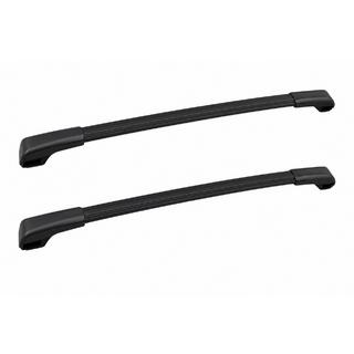 Багажник (поперечины) черные на рейлинги OEM (Алюминий) Subaru Impreza 2011-2016 гг.