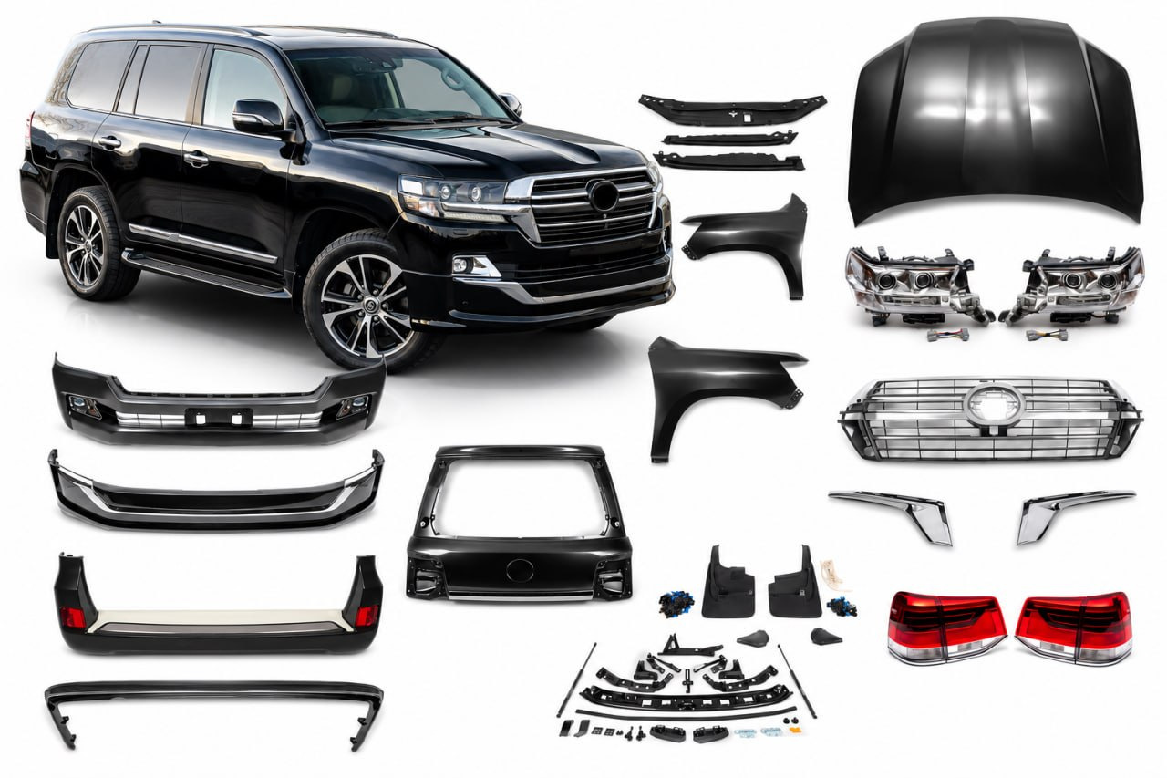 Что входит и что не входит в комплект рестайлинга Toyota LC200
