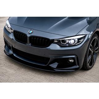 Передняя накладка губы MP-Style (для M-Sport, черный глянец) BMW 4 серия F32/F33/F36 2012-2020 гг. фото 1