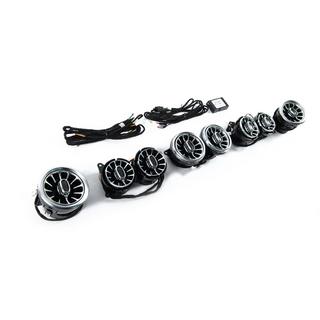 LED-дефлекторы вентиляции (2018-2022, 64 цвета) Mercedes S-сlass W222 2013-2022 гг. фото 4