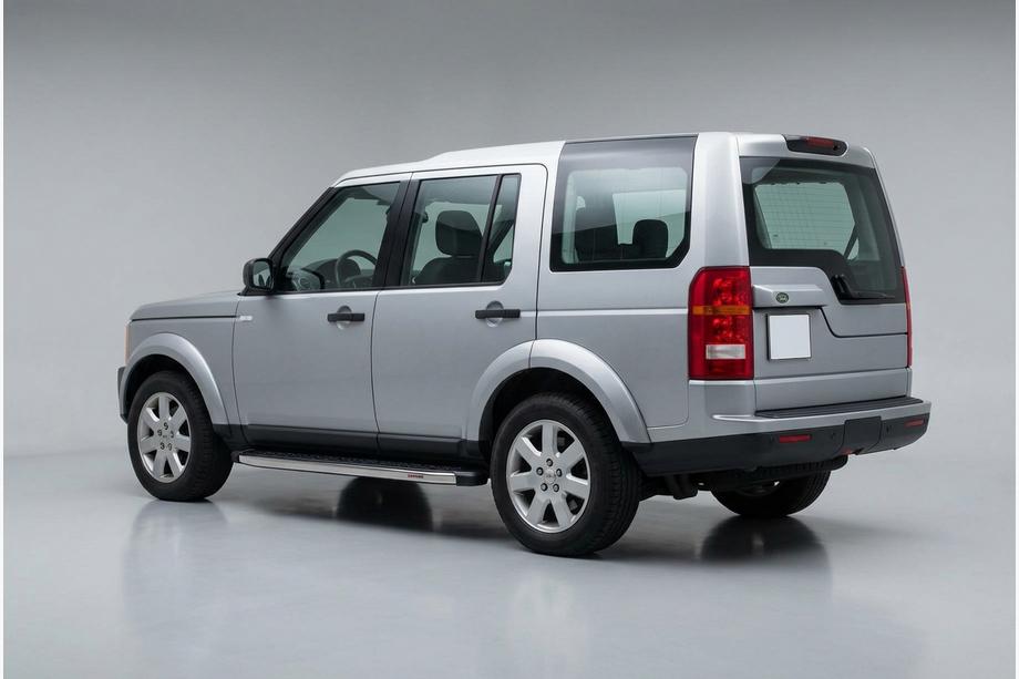 Land Rover Discovery IV 2009-2017 гг. Боковые Подножки BlackLine (2 шт, Алюминий) Image