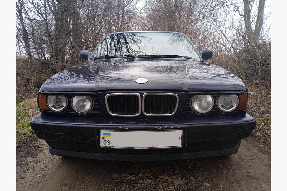 BMW 5 серия E34 1988-1995 гг. Реснички на фары (2 шт., черные) Фото 2