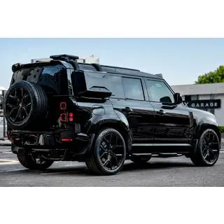 Брызговики Type-A (чёрный глянец, 4 шт.) Land Rover Defender 2019- гг. фото 1