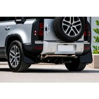 Брызговики Type-B (черный глянец, 4 шт.) Land Rover Defender 2019- гг. фото 1