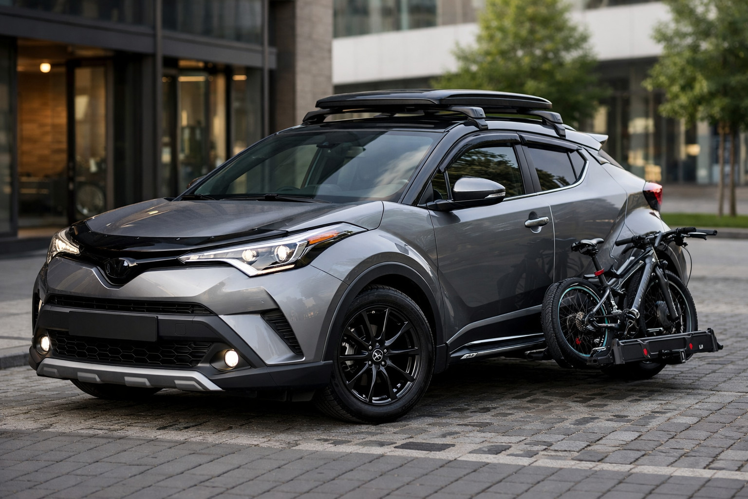 Что поставить на Toyota C-HR для города без колхоза