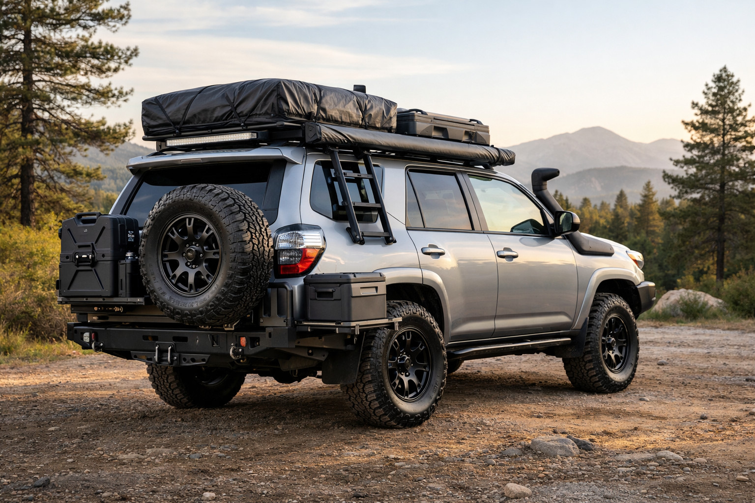 Что установить на Toyota 4Runner для природы, трассы и семейных поездок