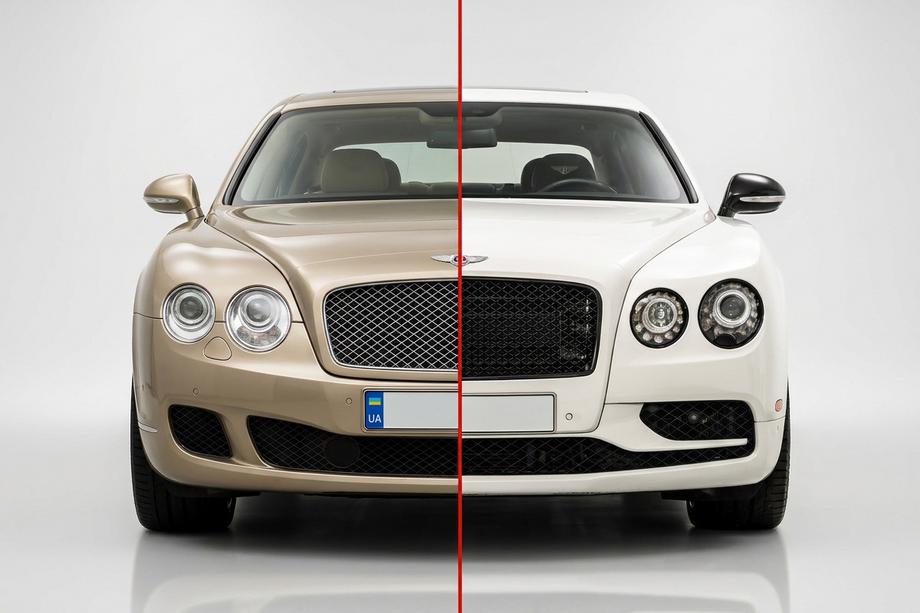 Bentley Flying Spur 2005–2013 гг. Комплект рестайлинга на 2013-2018 Image