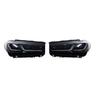 Передняя оптика LCI Full Led Shadow (замена бампера) BMW 5 серия G30/G31 2017–2023 гг.