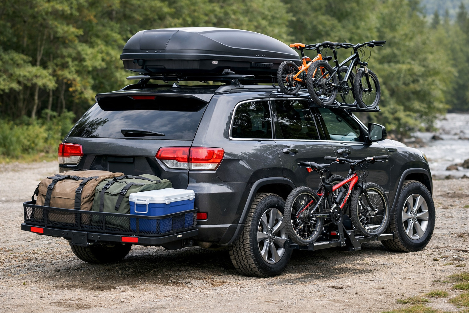 Что установить на Jeep Grand Cherokee WK2 для семьи и тяжёлого багажа